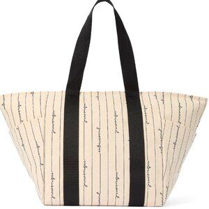 VICTORIA'S SECRET Logo Canvas Tote, NWT